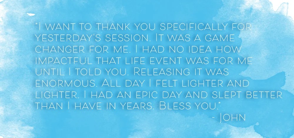 Client testimonial for Susan Fry